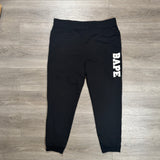 A Bathing Ape Black Sweats