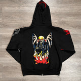 Ken Carson x Ed Hardy Black Zip Up