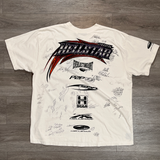Hellstar Nascar T-Shirt White
