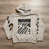 Off-White Kids Grey Hoodie
