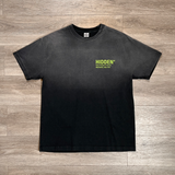 Hidden NY Past, Present, Future Tee Washed Black