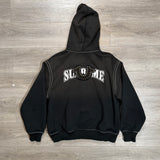 Supreme True Religion Zip Up Hooded Sweatshirt (FW25) Black