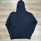 Supreme Classic Script Hooded Sweatshirt Navy