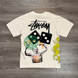 Stussy Strike Pigment Dyed Tee Natural