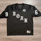 Born x Raised Black Football Jersey