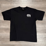 Stussy Stock Los Angeles Tee Black