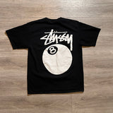 Stussy 8 Ball Tee Black