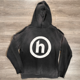Hidden NY Washed Black Hoodie