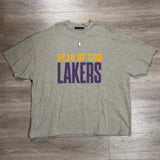 Fear of God Essentials Lakers 90's Tee Concrete Heather