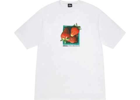 Stussy Berries Tee White