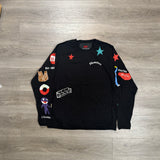 Cactus Plant Flea Market x Marc Jacobs Tattoo Longsleeve T-Shirt Black