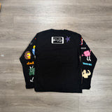 Cactus Plant Flea Market x Marc Jacobs Tattoo Longsleeve T-Shirt Black