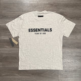 Fear of God Essentials Classic Short Sleeve Tee Light Oatmeal