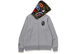 BAPE x OVO Shark Full Zip Hoodie Grey