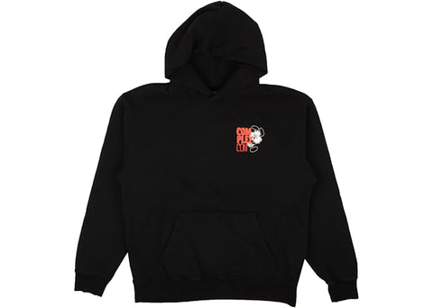 ComplexCon x Verdy Vick Black Logo Graphic Hoodie Black