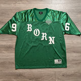 Born x Raised Green Football Jersey