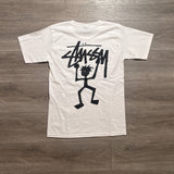 Stussy Stick Figure Tee White