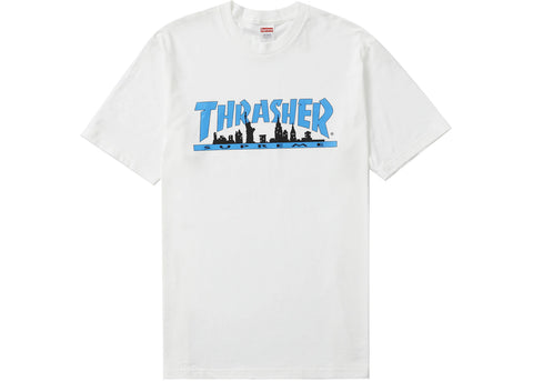 Supreme Thrasher Skyline Tee White