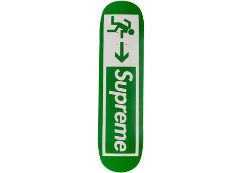 Supreme Exit Skateboard Deck Green
