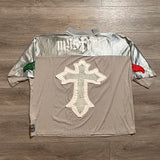 WWE Mysterio Grey Football Jersey