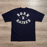 Born x Raised x NY Yankees Navy Tee