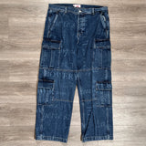 Supreme Martine Rose Denim Cargo Pant Washed Blue